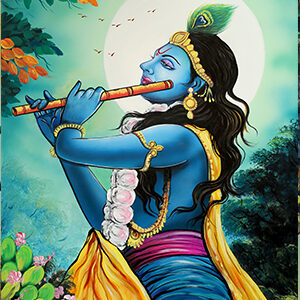 Hand Made Acrylic m.d.f. bord Painting