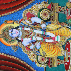 Hand Made Acrylic texture m.d.f. bord Painting