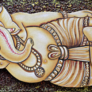 Hand made texture acrylic painting